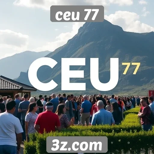 Comunidade ativa e suas contribuições no ceu 77