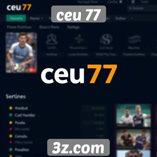 Exploração das funcionalidades e recursos do site ceu 77